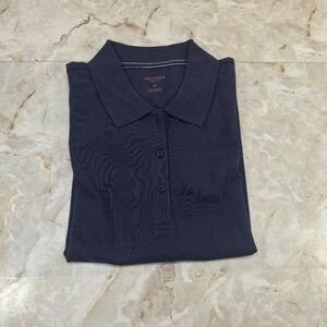 Arizona Jean Company Dark Blue Junior Women's Short Sleeve Polo Shirt JR XL